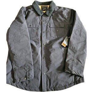 Roark Mens Hebrides Weatherproof Primaloft Sherpa Collar Jacket XL